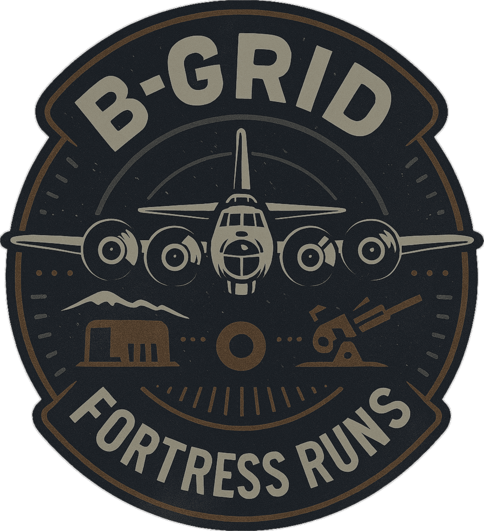 B-Grid: Fortress Run logo