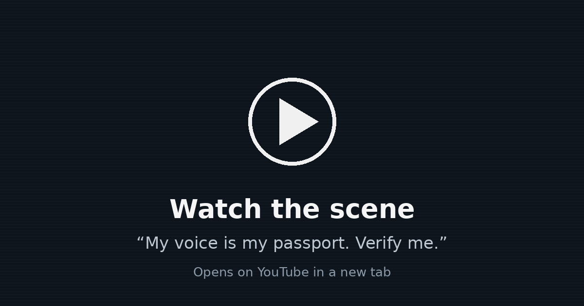 Play button graphic: Watch the scene, opens on YouTube